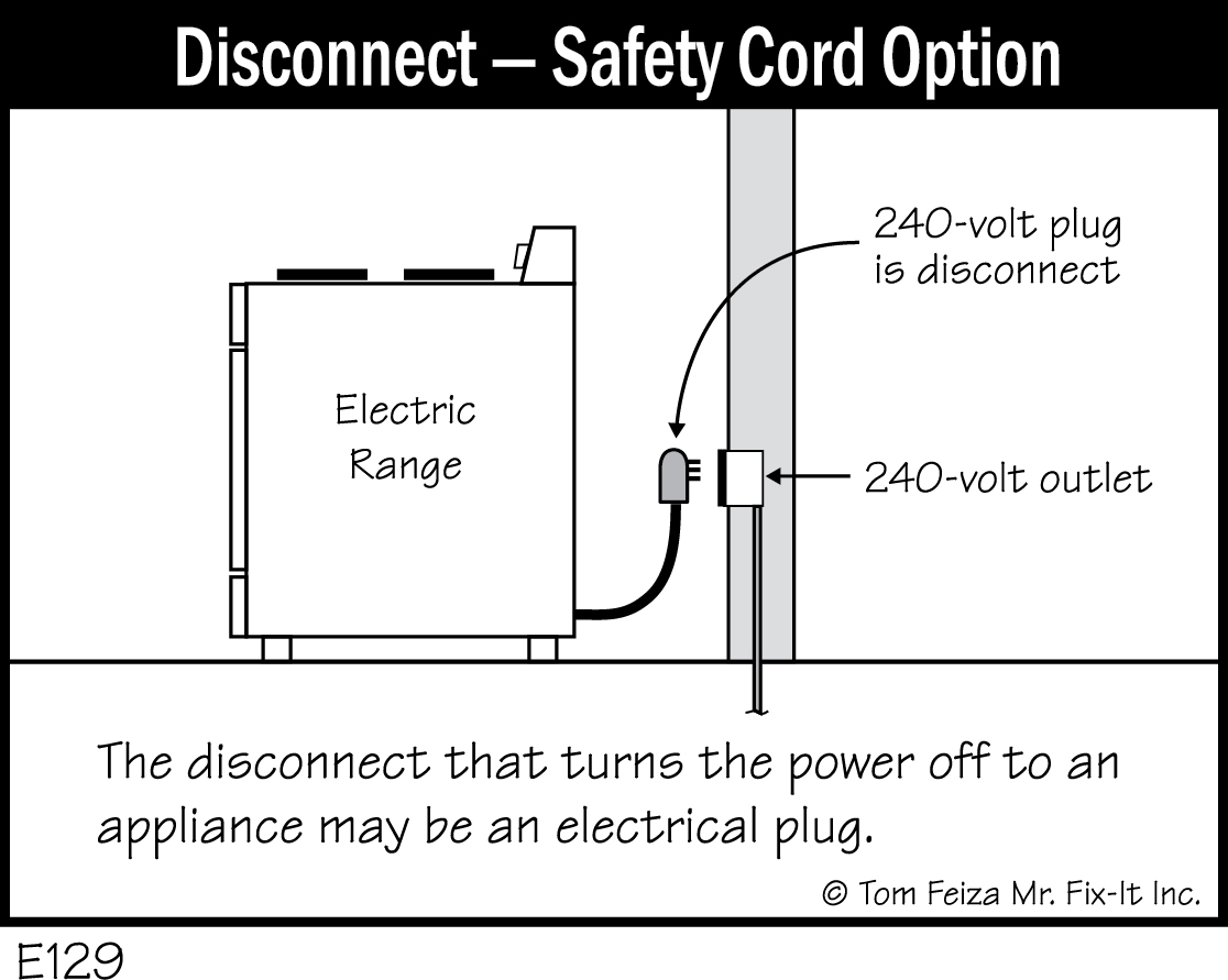 E129 - Disconnect_Safety Cord Option