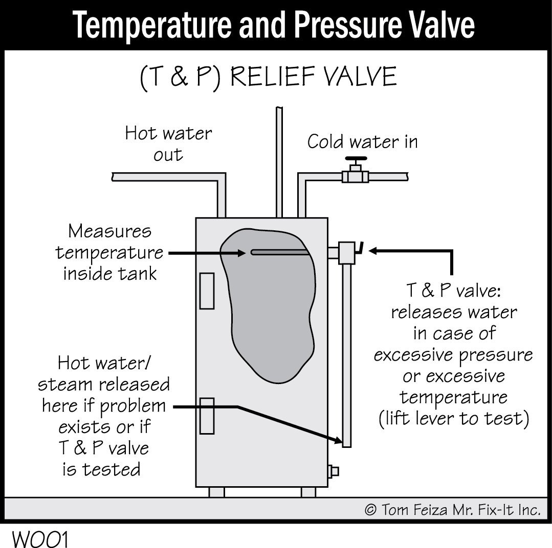 W001 - Temperature and Pressure Valve